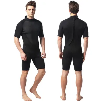 3 мм SBR дайвинг костюм с коротким рукавом брюки купальник для мужчин Женщины плавание подводное плавание серфинг гидрокостюм из неопрена