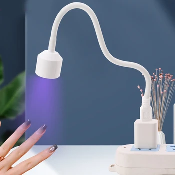 Художественный инструмент для фототерапии маникюра одним пальцем для гель-лака, маникюрное оборудование UV LED USB DIY